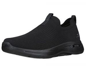 Skechers Go Walk Arch Fit - Iconic Black 10.5 EE - Wide