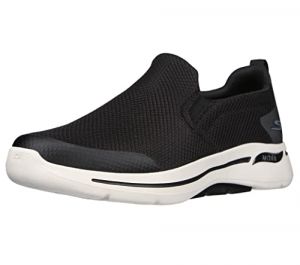 Skechers Go Walk Arch Fit - Togpath Black/White 13 EE - Wide