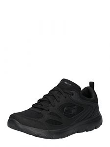 Skechers Women's Summits Suited Lace Up Sneaker Black 3 UK