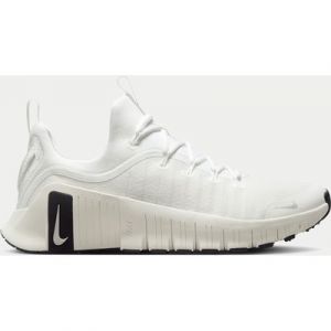 Nike Women's Free Metcon 6 Premium - Summit White/Sail/Black/Metallic Silver -  Size: UK 8