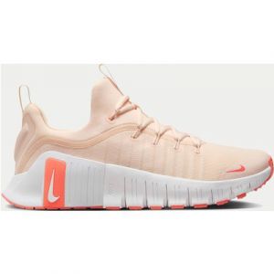 Nike Women's Free Metcon 6 Training Shoes - Guava Ice/White/Light Wild Mango - UK 8 - Pink