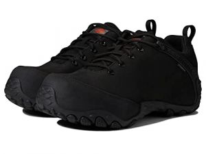 MERRELL Men's Chameleon Flux Carbon Fiber (CF) Waterproof Oil-and Slip-Resistant Nubuck Work Boots with EVA Midsole