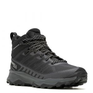 merrell Men's Speedecomidwp-Black Ankle Boot