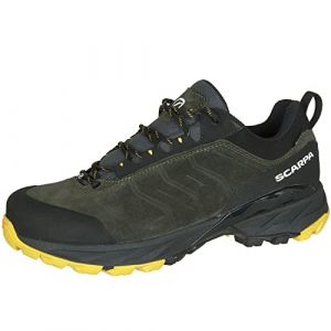 Scarpa Mens Rush Trail GTX Shoe Thyme Green-Mustard 40