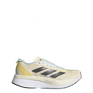 adidas Adizero Boston 11 Ecru Tint/Night Metallic/Beam Yellow 6.5 B (M)