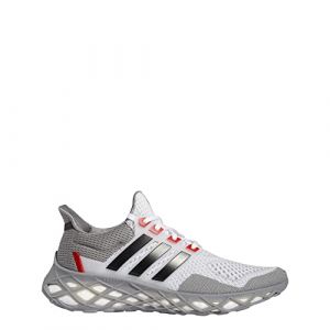 adidas Ultraboost Web Alphaskin Grey One/Black/Vivid Red Men's 14 Medium