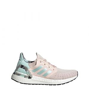 adidas Womens Ultraboost Ultra Boost 20 Running Sneakers Shoes - Pink