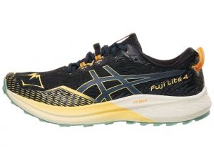 ASICS Fuji Lite 4 Men's Shoes Black/Magnetic Blue