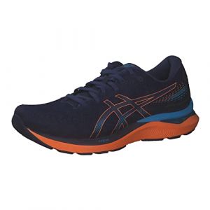 ASICS Gel Cumulus 24 Mens Running Shoes Road Trainers Indigo Blue/Orange 11.5 (47)