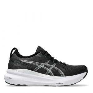 ASICS Womens Gel Kayano 31 Road Running Shoes Black/Silver 6 (39.5)