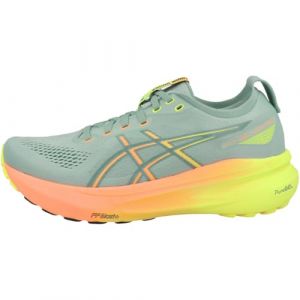 ASICS Gel Kayano 31 Running Shoe Mens Road Shoes Teal/Yellow 7 (41.5)