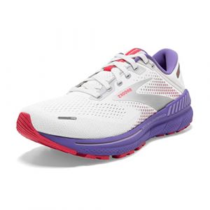 Brooks Adrenaline GTS 22 White/Coral/Purple 8 B (M)