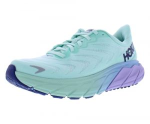 Hoka One One Womens Arahi 6 Textile Sunlit Ocean Lilac Mist Trainers 5.5 UK