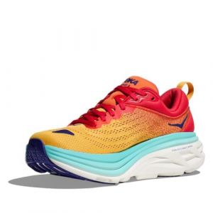 Hoka Bondi 8 Man Red Orange