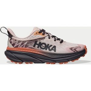 HOKA Women's Challenger 7 Gore-Tex Trail Shoes - Cosmic Pearl/Galaxy - UK 6.5 - Pink