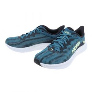 Hoka One One Mens Solimar Textile Synthetic Blue Coral Butterfly Trainers 9 UK