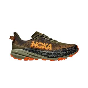 Hoka Speedgoat 6 Wide Brown Green AW24 Shoes