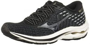 Mizuno Women's Wave Inspire 17 Running Shoe 7.5 B Size: 5 UK Black Platinum