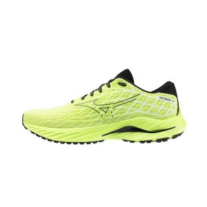 Mizuno Wave Inspire 20 Shoes Fluor Yellow Black AW24