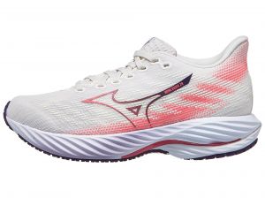 Mizuno Wave Rider 28 Women's Shoes Snow White/Rose/Indi