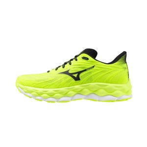 Shoes Mizuno Wave Sky 8 Fluor Yellow Black AW24