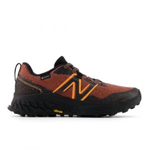 New Balance Women's Fresh Foam X Hierro v7 GORE-TEX® in Brown/Black/Orange Synthetic