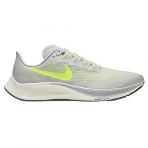 NIKE Air Zoom Pegasus 37 Men Running Trainers Sneakers Shoes BQ9646 (Grey Fog/Volt/Smoke Grey/Sail 003) UK6.5 (EU40.5)