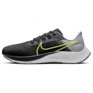 NIKE Air Zoom Pegasus 38 Men's Trainers CW7356 (Dark Smoke Grey/Light Smoke Grey/Volt 005) UK 10 (EU 45)