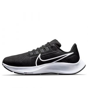 NIKE Air Zoom Pegasus 38 Women's Trainers Sneakers Fashion Shoes CW7358 (Black/White/Anthracite-Volt 002) UK5 (EU38.5)