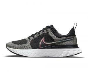 NIKE React Infinity Run FK 2 Be True Men's Road Running Trainers Sneakers Shoes DD6790 (Black/Multicolor/Pink Blast 001) UK8 (EU42.5)