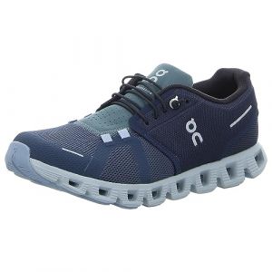 On Mens Cloud 5 Textile Synthetic Midnight Navy Trainers 9.5 UK