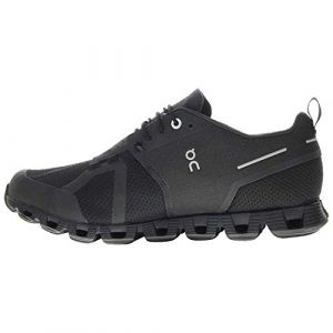 On Women's The Cloud Waterproof Running Shoes- Black - UK 4.5