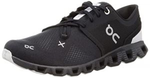 On Mens Cloud X 3 Textile Synthetic Black Trainers 8.5 UK