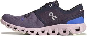 On Running Cloud X Womens Running Trainers Navy 4 UK