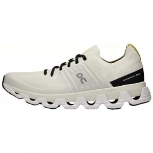 On Mens Cloudswift 3 Textile Synthetic Ivory Black Trainers 7.5 UK