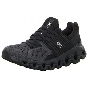 On Womens Cloudswift Synthetic Textile All Black Trainers 4 UK