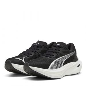 PUMA Deviate Nitro 3 Fade Road Running Shoes Womens Black/White 5.5 (38.5)