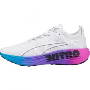 PUMA ForeverRun Nitro Mens Running Shoes - White - UK 9