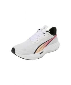 PUMA Mens Nitro 3 Psychedelic Rush Road Running Shoes White/SunStream 11 (46)