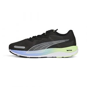 PUMA Men's Velocity Nitro 2 Fad Adult Running Shoes Black Man