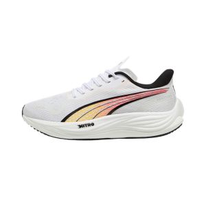 Puma Velocity Nitro 3 White Orange AW24 Sneakers