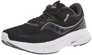 Saucony Guide 15 Running Shoes (2E Width) Black White