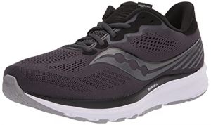 Saucony Ride 14 Running Shoe Road for Woman Charcoal Black