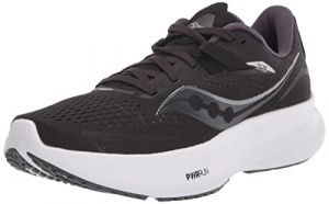 Saucony Ride 15 Women's Running Shoes (D Width) Black White