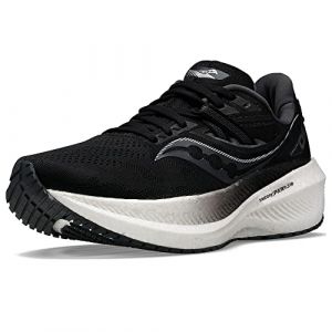 Saucony Triumph 20 Women's Running Shoes - SS23 Black White