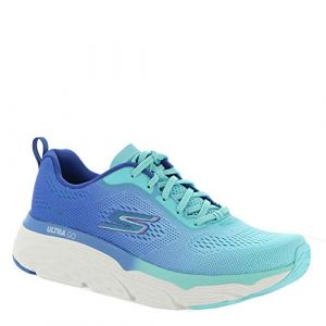 Skechers Max Cushioning Elite Mesh Lace-Up Blue/Light Blue 8.5 B (M)