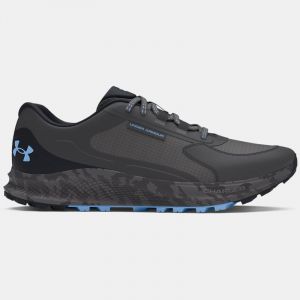 Women's  Under Armour  Bandit Trail 3 Running Shoes Castlerock / Anthracite / Horizon Blue 4