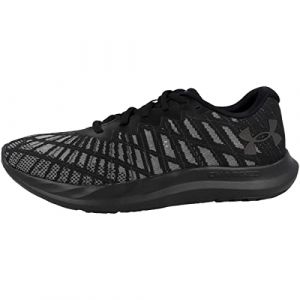 Under Armour Mens Charged Breeze 2 Running Shoes Triple Black 9 (44)