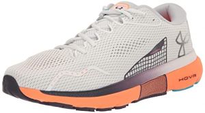 Under Armour Mens HOVR Infinite 5 Running Shoes White/Orange 7 (41)