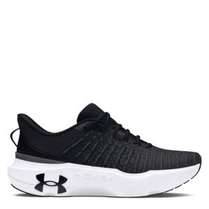 Under Armour Infinite Elite Running Shoes Mens Road Black/White 9.5 (44.5)